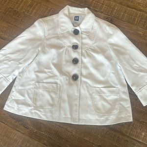 GAP white blazer. Size medium, like new.